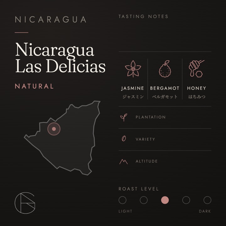 Nicaragua / Las Delicias / Natural